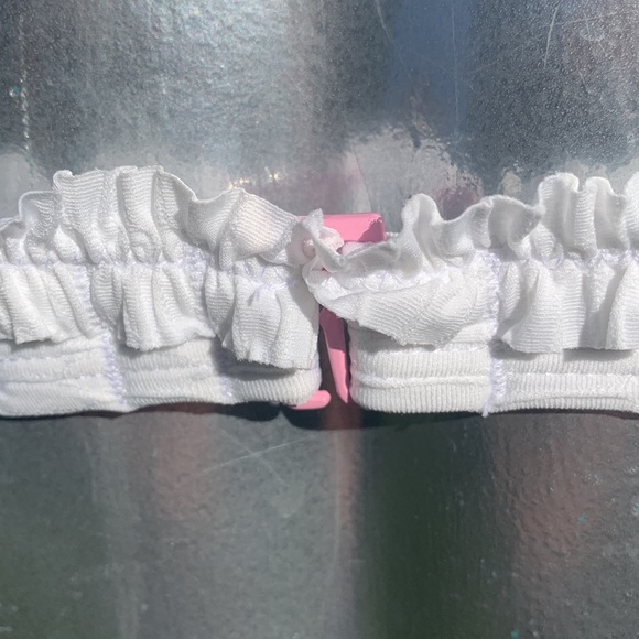 Stoney Clover Lane Sweetheart Bikini Top XS white - Picture 6 of 15